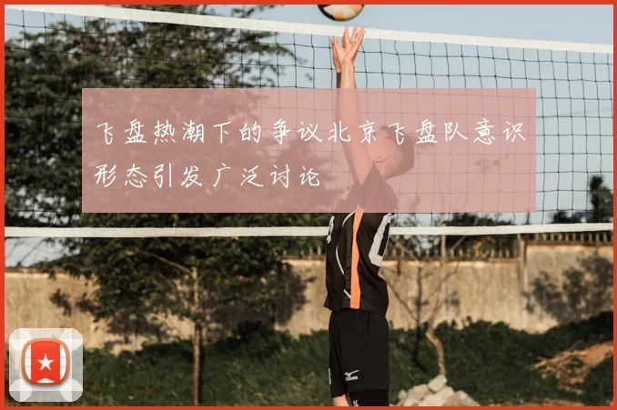 飞盘热潮下的争议北京飞盘队意识形态引发广泛讨论