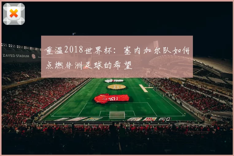 重温2018世界杯:塞内加尔队如何点燃非洲足球的希望