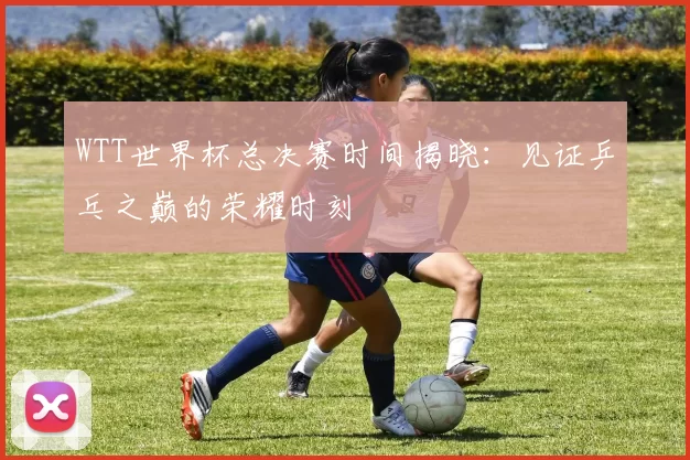WTT世界杯总决赛时间揭晓:见证乒乓之巅的荣耀时刻