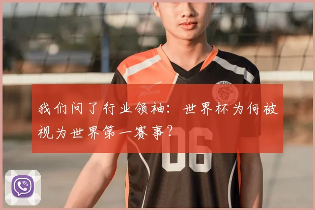 我们问了行业领袖:世界杯为何被视为世界第一赛事?